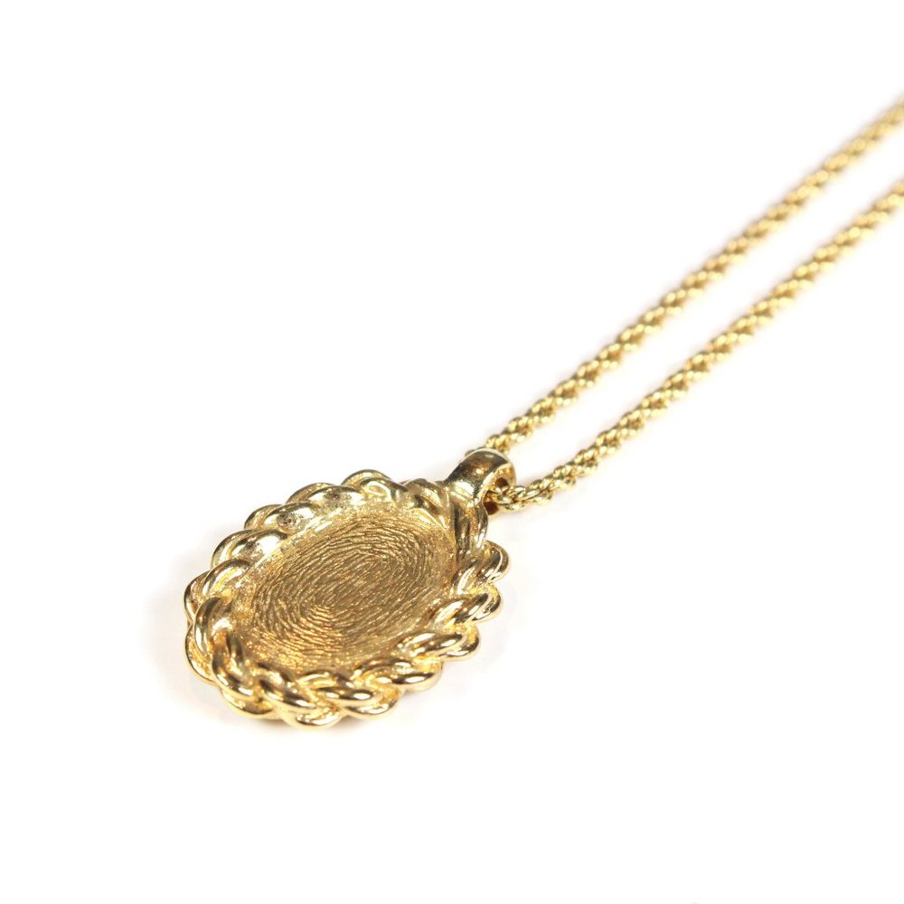 Dior Vintage Gold Pendant Necklace - Picture 6 of 7